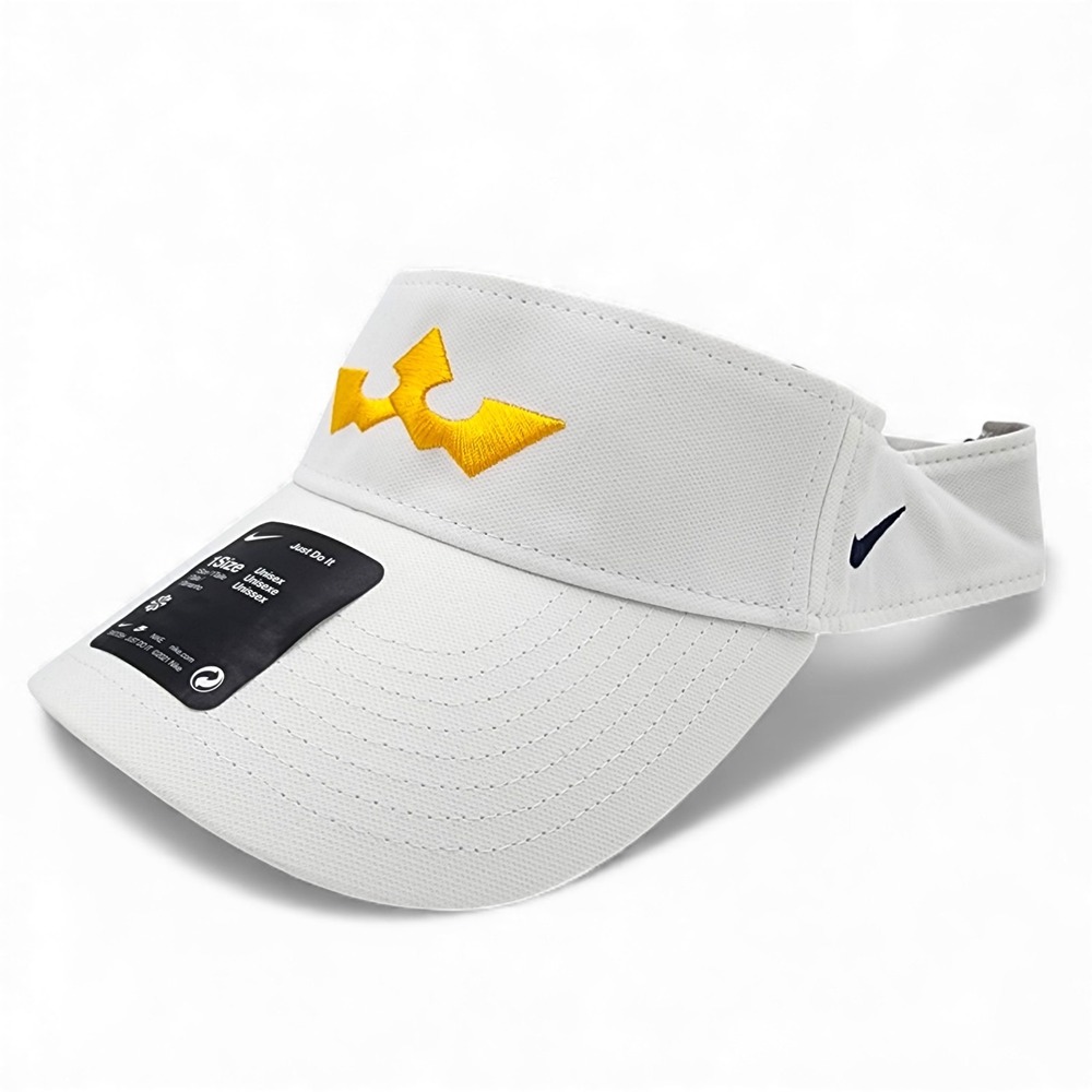 Nike Utah Royals Visor Unisex White Gold Adjustable Strapback FC Soccer NEW‎